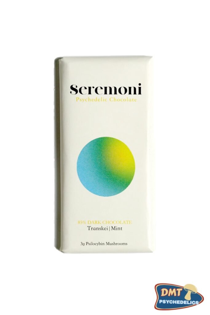 Seremoni Psilocybin Chocolate Bar Edibles (Mint & Transkei Mushrooms)