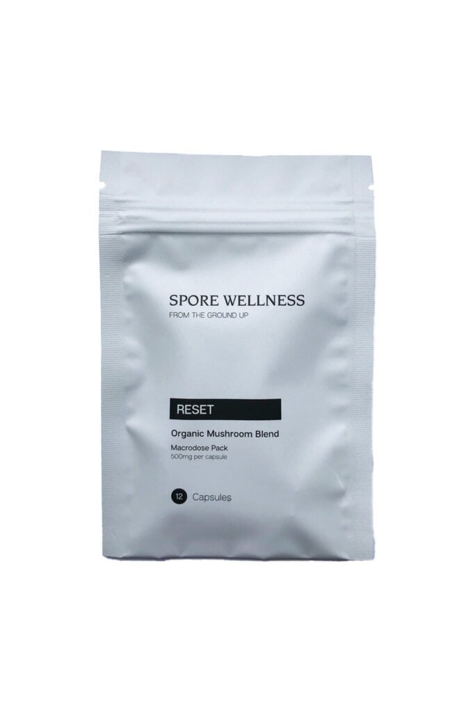 Spore Wellness (Reset) Macrodosing Mushroom Capsules (Choose from 5 Strains)