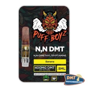 Puff Boyz -NN DMT .5ML(400MG) Cartridge – Banana